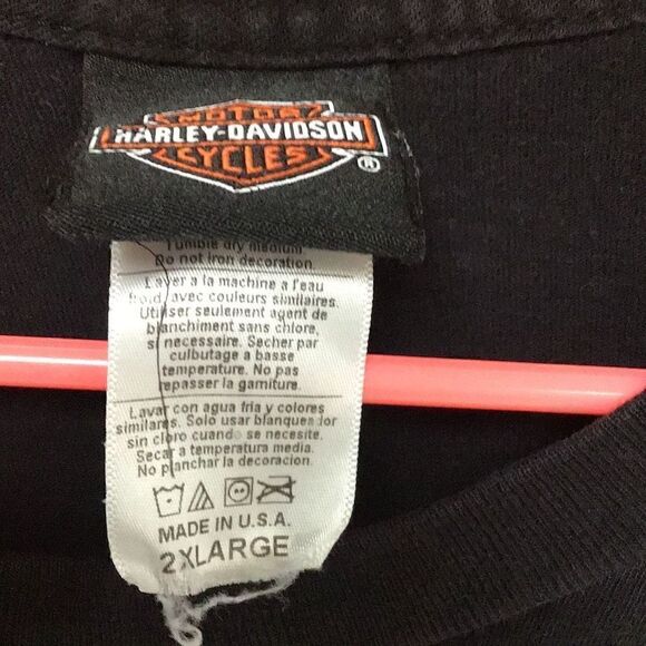 2012 Harley Davidson, American flag St. Louis Missouri size 2X Veterans estate s - Picture 3 of 5